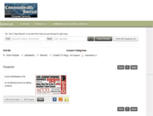 Tablet Screenshot of coupons.somerset-kentucky.com